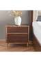 Casavelle 2-drawer Nightstand - Walnut