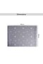 Little Star Printed Non Slip Playmat 125x185cm - Grey - 5