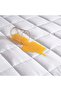 Microshield Anti Allergy Quilted Mattress Pad 90x200+33cm - White - 2