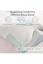 Cooling Jacquard Memory Foam Cervical Pillow 60x40+13cm - White - 7