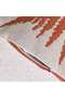 Patio Fern Indoor / Outdoor Filled Cushion 35x50cm- Rust - 3