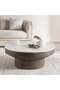 Abelia Coffee Table Marble - White & Brown - 2