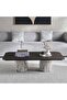 Verse Coffee Table Marble - Brown & Natural - 2