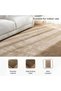 Yhumi Super Soft Shaggy Rug 200x290cm - Brown - 4