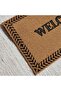 Henza Printed Door Mat 45x75cm - Natural/black