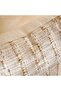 Resort Grid Hand Woven Dowb Feel Filled Cushion 50x50cm - Natural - 2