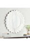 Bella Wall Mirror Dia 80cm - Silver