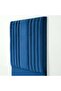 POLINA SINGLE BED VELVET BLUE 90X200 CM - 5