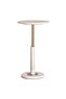 Bronya Accent Table Marble - White Gold - 4