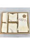 Baby Girl Hospital Discharge Floral Embroidered Tulle Detailed Set of 10 Pieces, 100% Cotton - 3