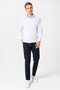 Angular Cuff Slim Plain Shirt - 6