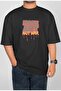 Make Art Digital Print Black and White Oversize Unisex T-Shirt - 2