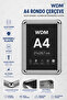 A4 Rondo Frame - Poster Frame - Document Frame - Retractable Plastic Frame