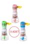 3 Pieces Rotating Head with Propeller and Stone Faucet Head - 2