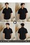 Men's Summer 2-Piece Ottoman Short Sleeve Shirt - 3