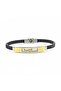 Lizard Patterned Steel Bracelet 3168Scb009 - 2
