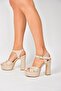 Ten Platform Heeled Women's Evening Dress Shoes M348202409 - 5