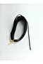 Black 10 Meters 2.5 mm Flat Waxed Cord, Saddle Cord, Necklace Cord, Jewelry Design Cord, Bracelet Cord - 4