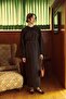 Lace Piece Tensel Dress Bitter Brown