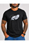 Men's Oversize Crew Neck T-Shirt Fortoday 26133 Black - 2