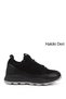 BLACK Genuine Leather Men's Lace-Up Casual Sneaker 02211