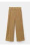 Wide Leg Velvet Pants - 3