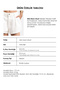 Women's Off-White Color 7S6-101 Mini Length Pleated 100% Cotton Denim Shorts - 6