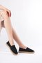 Miami Premium Women's Black Knitwear Jute Wrap Handmade Espadrille - 7