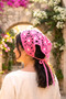 Daisy Motif Colorful Women's Summer Bandana Beach Compatible - 2