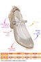 Cara Vakko Daily Girl's 4 cm Heeled Evening Dress Shoes - 2