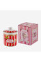 Puglia Red Porcelain Storage Container 300 ml
