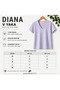 DIANA V Yaka Basic Tişört - 6