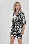 Patterned Casual Jacket - 2