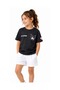 M7610474 Kuromi Printed Girls' T-Shirt Black