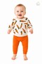 Baby Boy Set Carrot Patterned 2-Piece Set Top and Bottom Seasonal Baby Set - 7