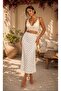 Women's Polka Dot Softtouch Modal Fabric High Waist Maxi Long Fish Skirt Hk9934