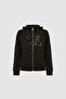 Women's Black Basic Sweatshirt 50321806-Vr046 - 7
