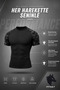 Arm Camouflage Printed Short Sleeve Military Camouflage Compression Sports Tshirt Body-Hugging Body Underwear - 6