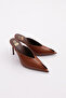 0129 Women's Heeled Evening Dress Slippers - 2