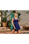 Design Strappy Quick Dry Women's Skirted Swimsuit 3145