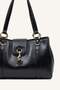 Women's Black Shoulder Bag H0995Axns - 4