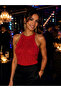 Punto Red 1 Piece Sequined Glitter String Colar: 1120 - 4