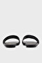 Women's Single Thick Banded Flat Thin Sole Black Slippers X3P846 Xf271-00002 - 4