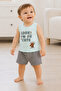 Look Print Shorts Set 3495 - 2