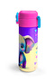 Kids Pink Turquoise Elephant Patterned Steel Thermos with Straw and Direct Drinking 500 ml 31814 - 5