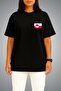 Oversize Greenland Flag Pocket Printed Unisex T-Shirt - 2