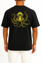 تي شيرت (Oversize Steampunk Octopus Diver's Hood) مطبوع على الصدر والظهر للجنسين - 2