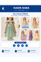 Girl's Cherry Detailed Strappy Ruffle Summer Dress 2-5 Years - 3