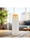 Sip Switch Stainless Steel Water Bottle - Soft Latte - 3