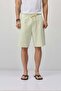 Lace-up loose fit shorts mint - 3